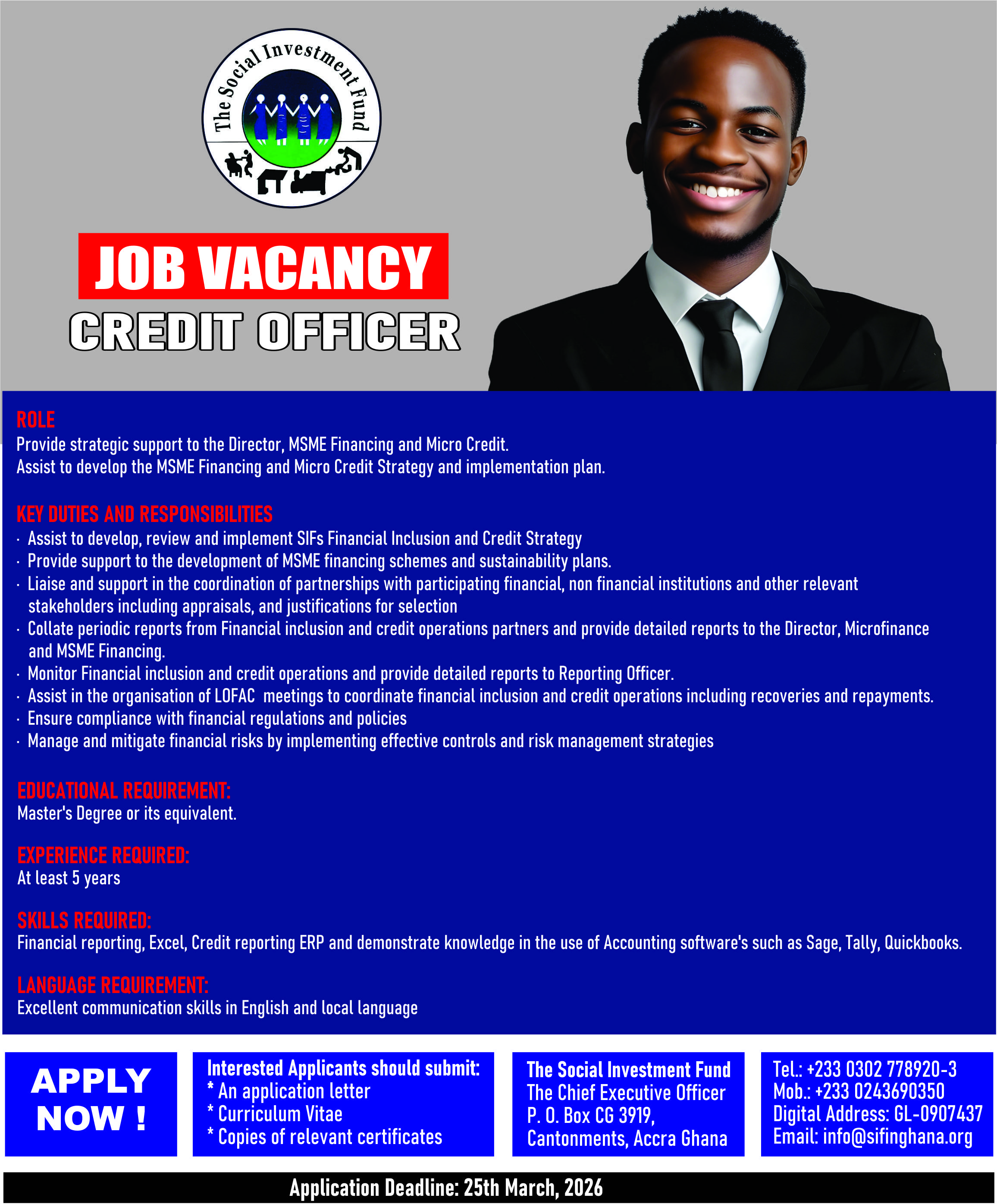 ENVIRONMENTAL & SOCIAL (E&S) OFFICER